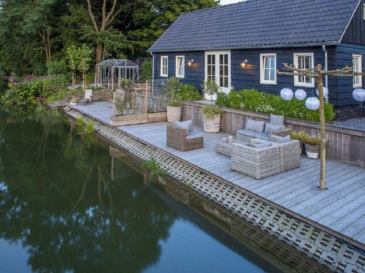 Gorgeous Riverside Chalet In Cothen Exterior photo